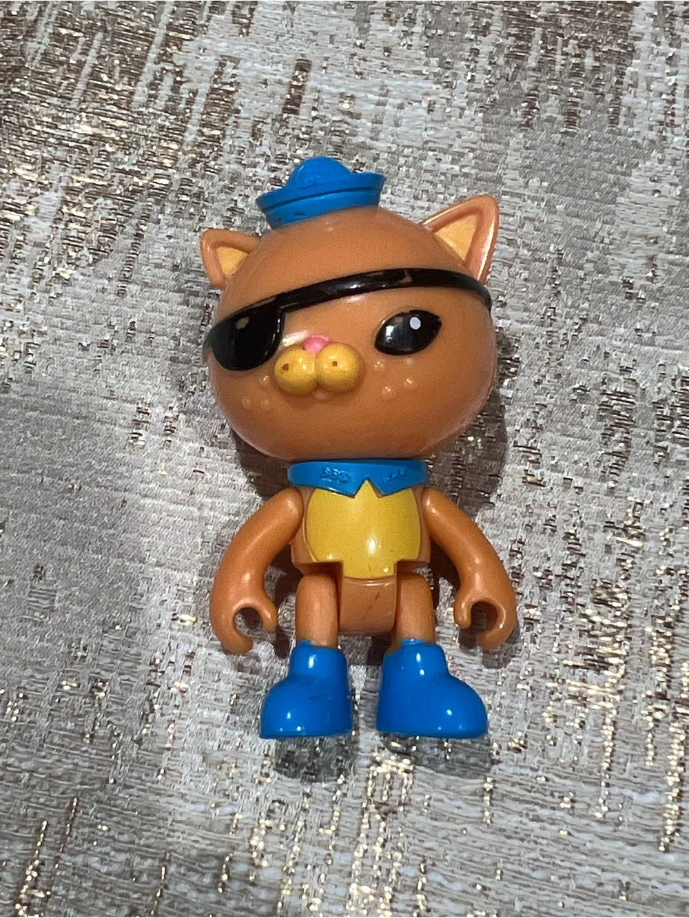 Fisher Price Octonauts Kwazzi Eyepatch Cat Mini Figure Meiomi 2010 - 3” Toy